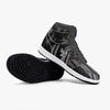 MUGAPA 352. New Black High-Top Leather Sneakers