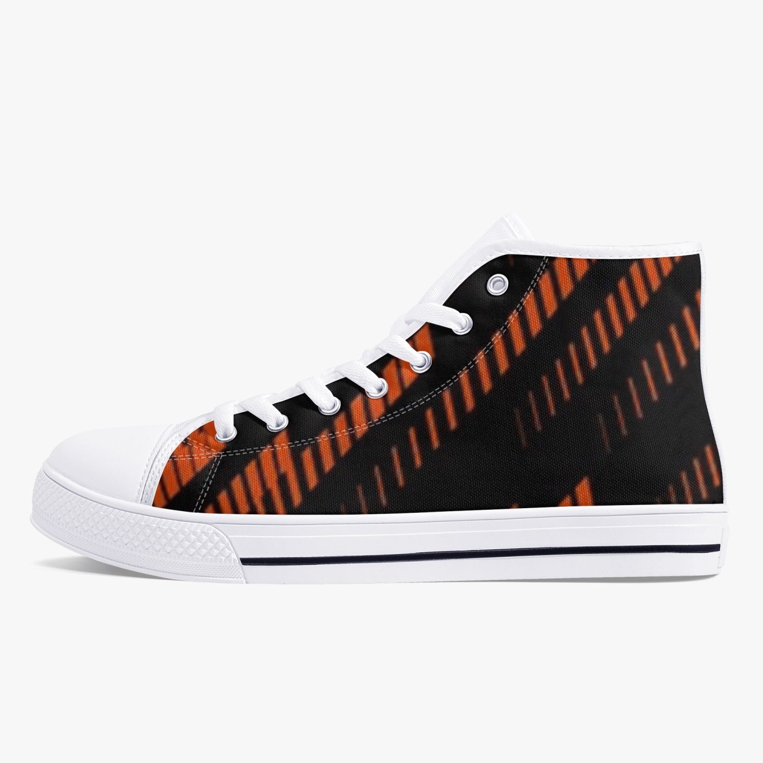 MUGAPA 325 - Classic High-Top Canvas Shoes - White/Black