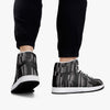 MUGAPA 352. New Black High-Top Leather Sneakers