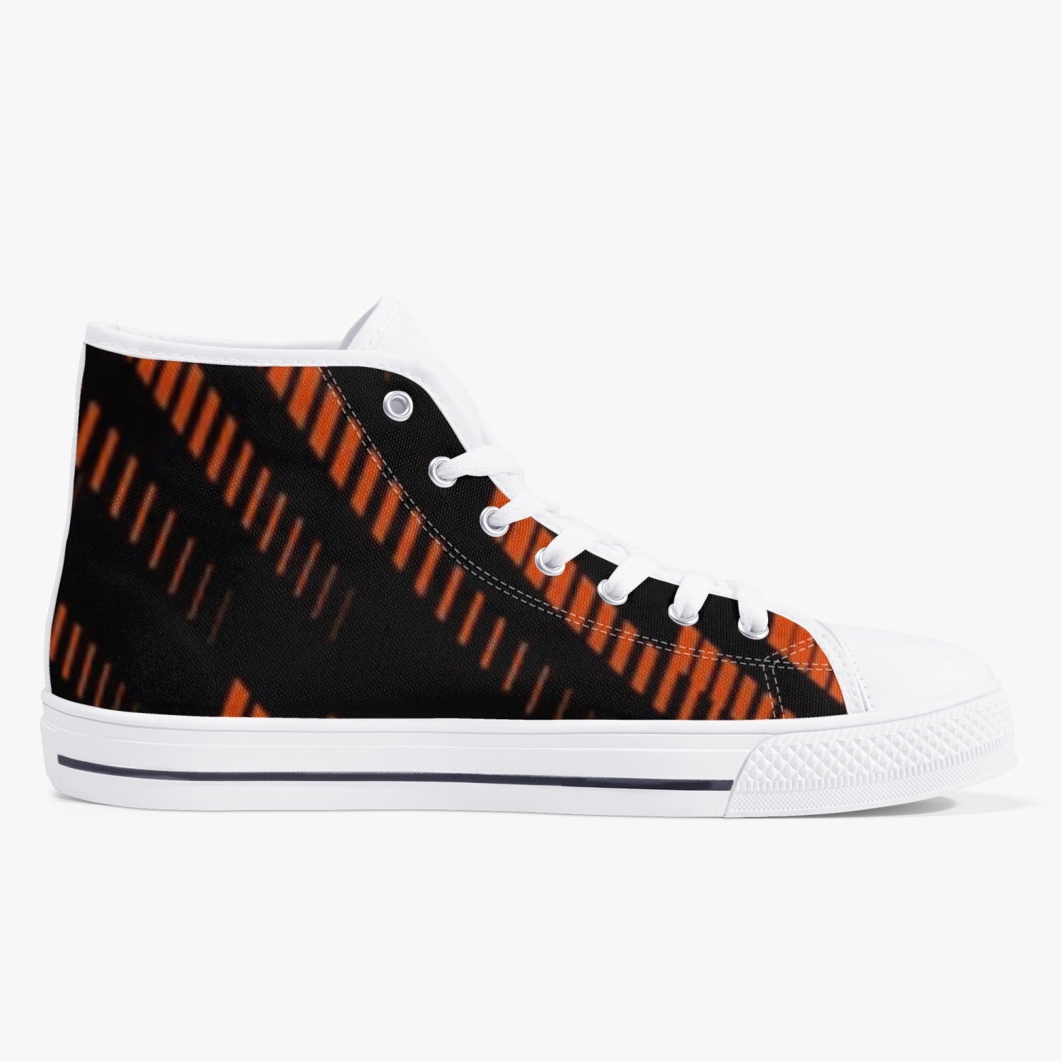 MUGAPA 325 - Classic High-Top Canvas Shoes - White/Black