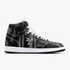 MUGAPA 352. New Black High-Top Leather Sneakers