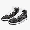 MUGAPA 352. New Black High-Top Leather Sneakers