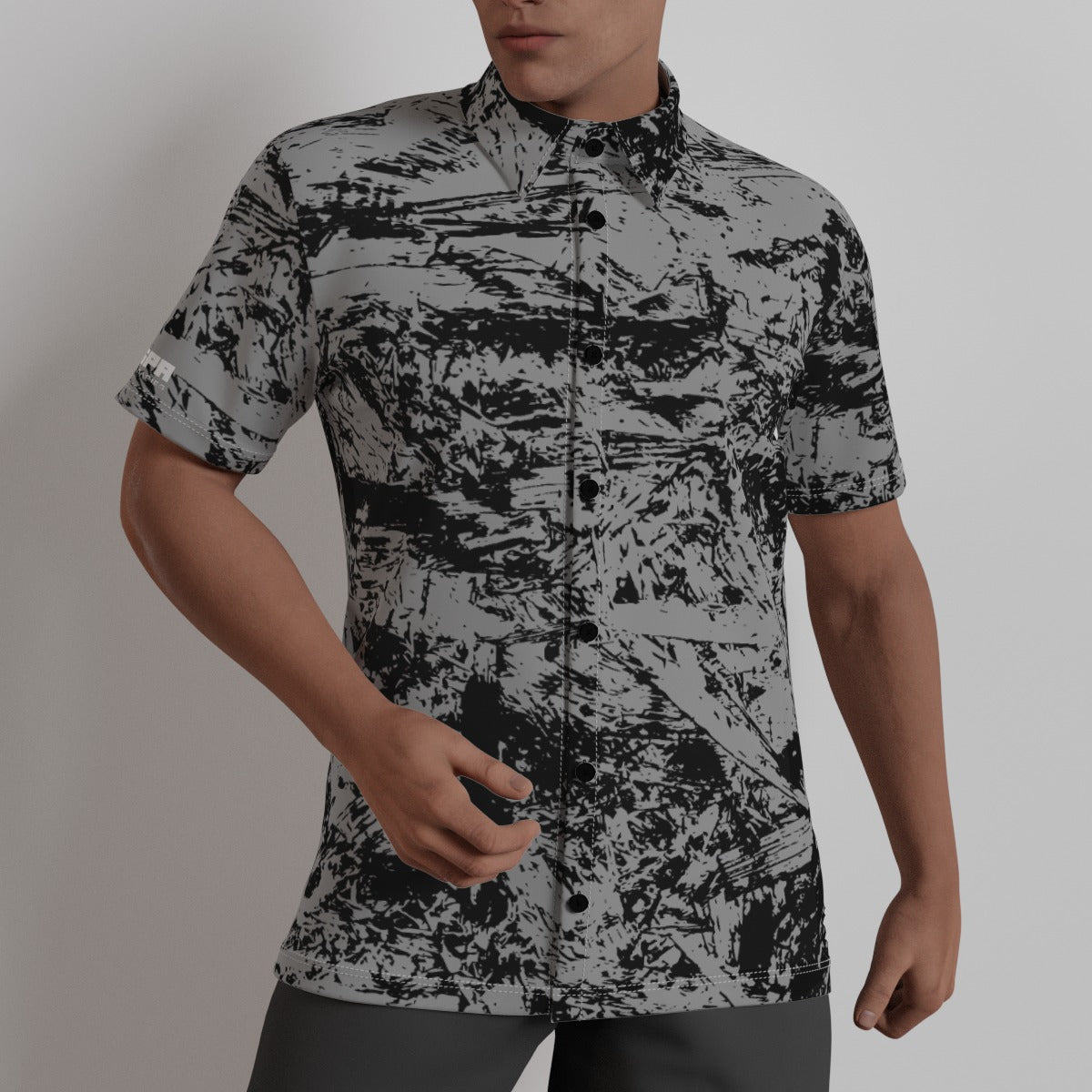 MUGAPA | Thunderstrike Button Designer Shirt