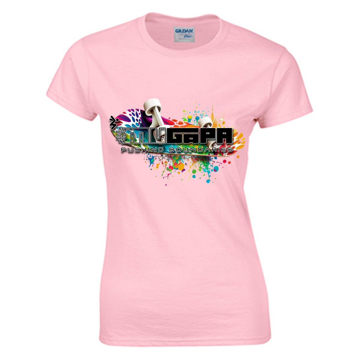 Skater Girl Women's Gildan Cotton T-Shirt | 100% Cotton