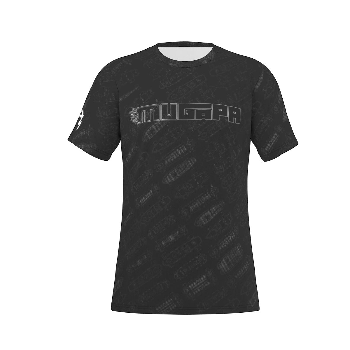 MUGAPA Skateboard Print T-Shirt