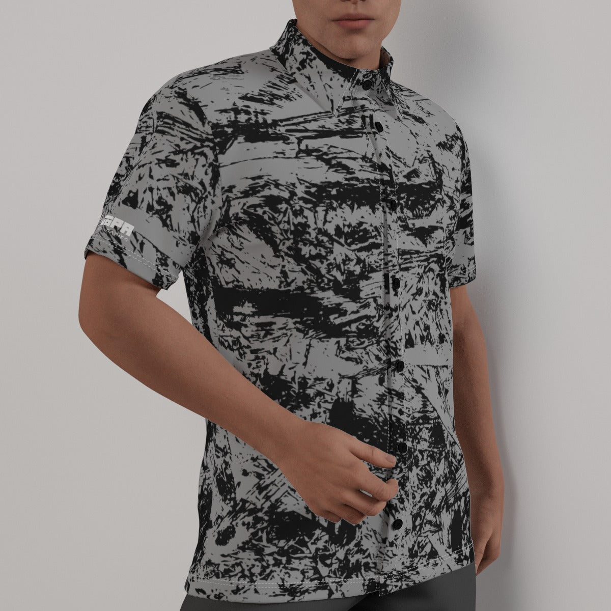 MUGAPA | Thunderstrike Button Designer Shirt