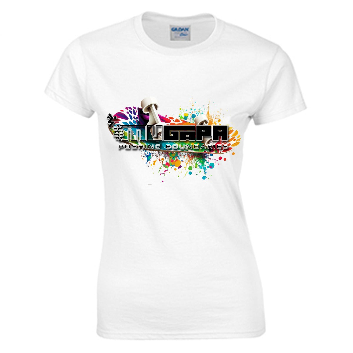 Skater Girl Women's Gildan Cotton T-Shirt | 100% Cotton