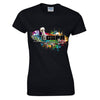 Skater Girl Women's Gildan Cotton T-Shirt | 100% Cotton